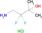 4-Amino-3,3-difluoro-2-methylbutan-2-ol hydrochloride