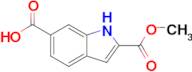 2-(Methoxycarbonyl)-1H-indole-6-carboxylic acid