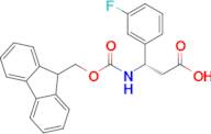 (S)-3-((((9H-Fluoren-9-yl)methoxy)carbonyl)amino)-3-(3-fluorophenyl)propanoic acid