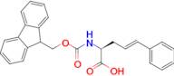 (S,E)-2-((((9H-Fluoren-9-yl)methoxy)carbonyl)amino)-5-phenylpent-4-enoic acid