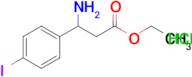 Ethyl 3-amino-3-(4-iodophenyl)propanoate, HCl