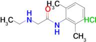 N-(2,6-Dimethylphenyl)-2-(ethylamino)acetamide hydrochloride