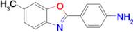 4-(6-Methyl-benzooxazol-2-yl)-phenylamine