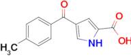 4-(4-Methylbenzoyl)-1H-pyrrole-2-carboxylic acid