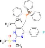 ((4-(4-Fluorophenyl)-6-isopropyl-2-(N-methylmethylsulfonamido)pyrimidin-5-yl)methyl)triphenylphosp…