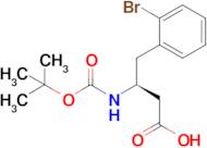 (S)-4-(2-Bromophenyl)-3-((tert-butoxycarbonyl)amino)butanoic acid