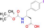 (S)-3-((tert-Butoxycarbonyl)amino)-4-(4-iodophenyl)butanoic acid