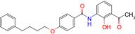 N-(3-Acetyl-2-hydroxyphenyl)-4-(4-phenylbutoxy)benzamide