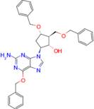 (1S,2S,3S,5S)-5-(2-Amino-6-(benzyloxy)-9H-purin-9-yl)-3-(benzyloxy)-2-(benzyloxymethyl)cyclopentan…