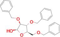 (2R,3S,4R,5R)-3,4-Bis(benzyloxy)-5-((benzyloxy)methyl)tetrahydrofuran-2-ol