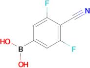 (4-Cyano-3,5-difluorophenyl)boronic acid