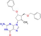 2-Amino-9-((1S,3R,4S)-4-(benzyloxy)-3-((benzyloxy)methyl)-2-methylenecyclopentyl)-1H-purin-6(9H)-one