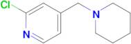 2-Chloro-4-(piperidin-1-ylmethyl)pyridine