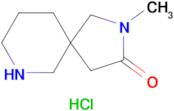 2-Methyl-2,7-diazaspiro[4.5]decan-3-one hydrochloride