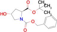 1-Benzyl 2-(tert-butyl) (2S,4R)-4-hydroxypyrrolidine-1,2-dicarboxylate