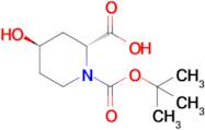 (2R,4R)-1-(tert-Butoxycarbonyl)-4-hydroxypiperidine-2-carboxylic acid