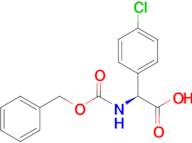 (S)-2-(((Benzyloxy)carbonyl)amino)-2-(4-chlorophenyl)acetic acid