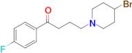 4-(4-Bromopiperidin-1-yl)-1-(4-fluorophenyl)butan-1-one