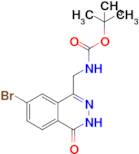 tert-Butyl ((7-bromo-4-oxo-3,4-dihydrophthalazin-1-yl)methyl)carbamate