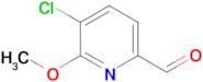 5-Chloro-6-methoxypicolinaldehyde