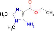 Ethyl 5-amino-1,2-dimethyl-1H-imidazole-4-carboxylate