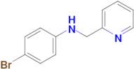 4-Bromo-N-(pyridin-2-ylmethyl)aniline