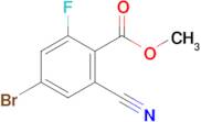 Methyl 4-bromo-2-cyano-6-fluorobenzoate