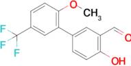 4-Hydroxy-2'-methoxy-5'-(trifluoromethyl)-[1,1'-biphenyl]-3-carbaldehyde