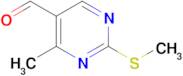 4-Methyl-2-(methylthio)pyrimidine-5-carbaldehyde