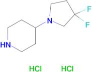 4-(3,3-Difluoropyrrolidin-1-yl)piperidine dihydrochloride