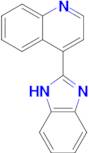 4-(1H-Benzo[d]imidazol-2-yl)quinoline