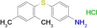 4-[(2,4-Dimethylphenyl)sulfanyl]aniline hydrochloride