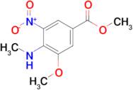 Methyl 3-methoxy-4-(methylamino)-5-nitrobenzoate