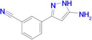 3-(5-Amino-1H-pyrazol-3-yl)benzonitrile