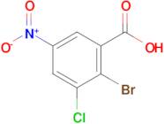 2-Bromo-3-chloro-5-nitrobenzoic acid