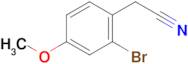 2-(2-Bromo-4-methoxyphenyl)acetonitrile