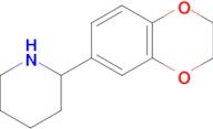 2-(2,3-Dihydro-1,4-benzodioxin-6-yl)piperidine