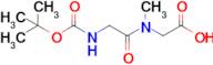 2-(2-((tert-Butoxycarbonyl)amino)-N-methylacetamido)acetic acid