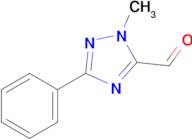 1-Methyl-3-phenyl-1H-1,2,4-triazole-5-carbaldehyde