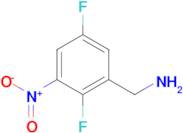 (2,5-Difluoro-3-nitrophenyl)methanamine