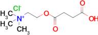 2-((3-Carboxypropanoyl)oxy)-N,N,N-trimethylethanaminium chloride