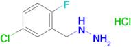 (5-Chloro-2-fluorobenzyl)hydrazine hydrochloride