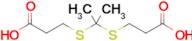 3,3'-(Propane-2,2-diylbis(sulfanediyl))dipropionic acid