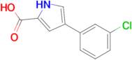 4-(3-Chlorophenyl)-1H-pyrrole-2-carboxylic acid