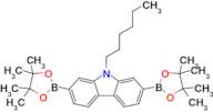 9-Hexyl-2,7-bis(4,4,5,5-tetramethyl-1,3,2-dioxaborolan-2-yl)-9H-carbazole