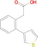 2-(2-(Thiophen-3-yl)phenyl)acetic acid