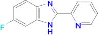6-fluoro-2-(pyridin-2-yl)-1H-1,3-benzodiazole