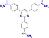 2,4,6-Tris(4-hydrazinylphenyl)-1,3,5-triazine