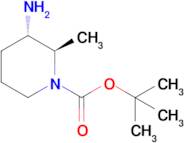 tert-Butyl (2R,3S)-3-amino-2-methylpiperidine-1-carboxylate