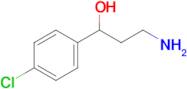 3-Amino-1-(4-chlorophenyl)propan-1-ol